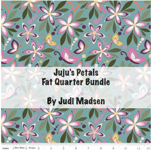 RESERVATION - Juju's Petals Fat Quarter Bundle by Judi Madsen