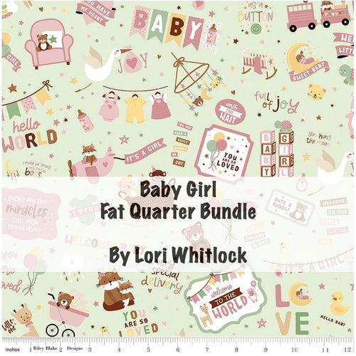 RESERVATION - Baby Girl Fat Quarter Bundle by Lori Whitlock