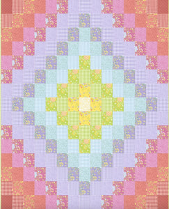 RESERVATION - Sherbet Sunshine Flannels Around Town Quilt Kit by Corey Yoder