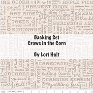 BACKING SET - Crows in the Corn by Lori Holt