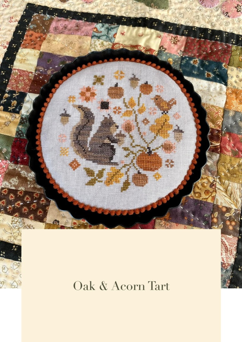 Oak and Acorn Tart by Blueberry Ridge Design
