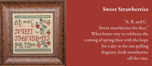 NASHVILLE PRE-ORDER: Sweet Strawberries by Heart in Hand Needleart