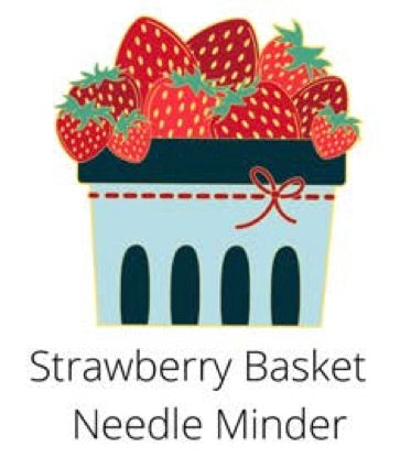 NASHVILLE PRE-ORDER: Strawberry Basket Needle Minder by Beverly McCullough