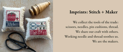 NASHVILLE PRE-ORDER: Imprints: Stitch + Maker by Heart in Hand Needleart