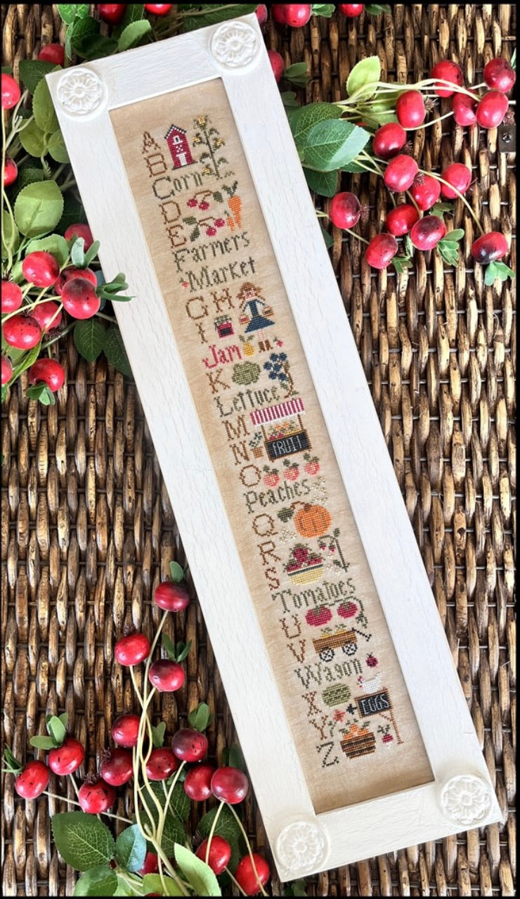 Farmers Market ABCs by Little House Needleworks