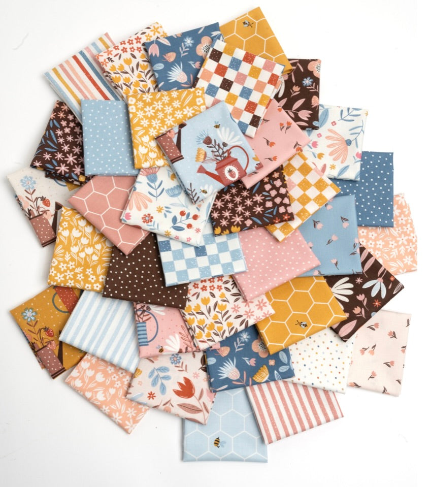 RESERVATION - Blossoms and Blooms Fat Quarter Bundle by Elena Amo