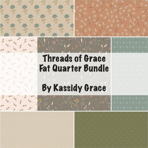 RESERVATION - Threads of Grace Fat Quarter Bundle by Kassidy Grace