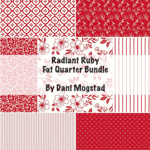 RESERVATION - Radiant Ruby Fat Quarter Bundle by Dani Mogstad