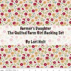 RESERVATION - Farmer's Daughter The Quilted Farm Girl Backing Set by Lori Holt