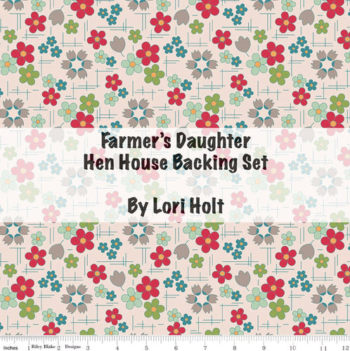 RESERVATION - Farmer's Daughter Hen House Backing Set by Lori Holt