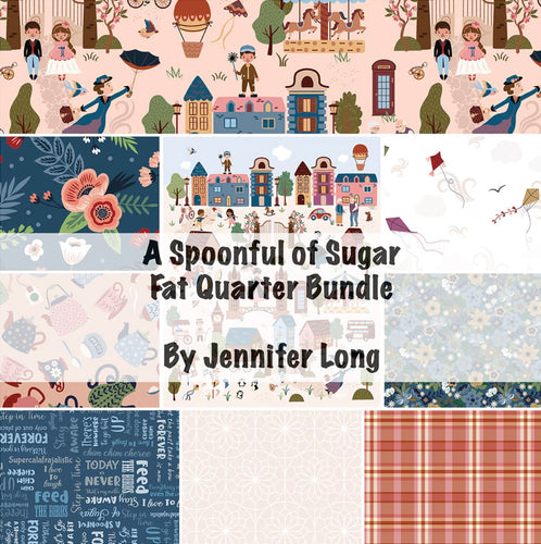 RESERVATION - A Spoonful of Sugar Fat Quarter Bundle by Jennifer Long
