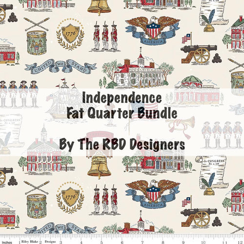 RESERVATION - Independence Fat Quarter Bundle by The RBD Designers