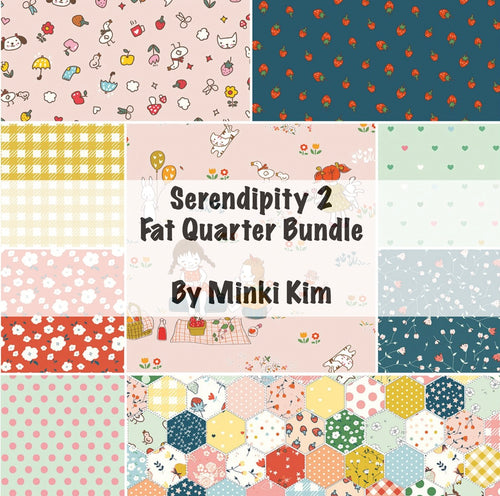RESERVATION - Serendipity 2 Fat Quarter Bundle by Minki Kim