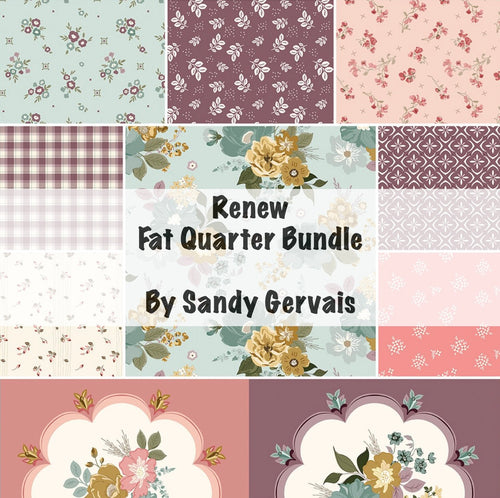 RESERVATION - Renew Fat Quarter Bundle by Sandy Gervais