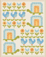 Animal Park Fun Turtle Garden Quilt Kit by Stacy Iest Hsu