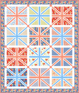 Rosie Jumping Jacks Quilt Kit by Fig Tree and Co.
