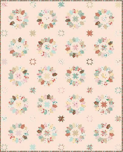 RESERVATION - Farmhouse Fancy Starlight Dresden Quilt Kit by Elea Lutz for Poppie Cotton