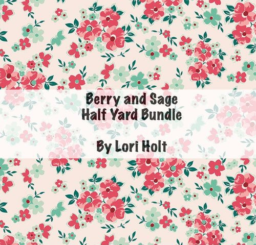 RESERVATION - Berry and Sage Half Yard Bundle by Lori Holt