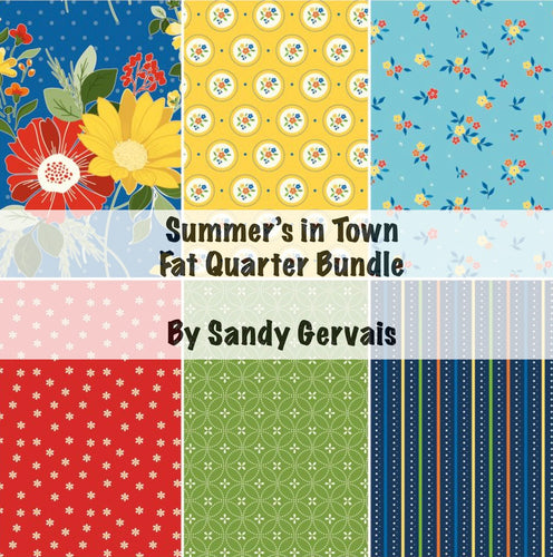 RESERVATION - Summer's in Town Fat Quarter Bundle by Sandy Gervais