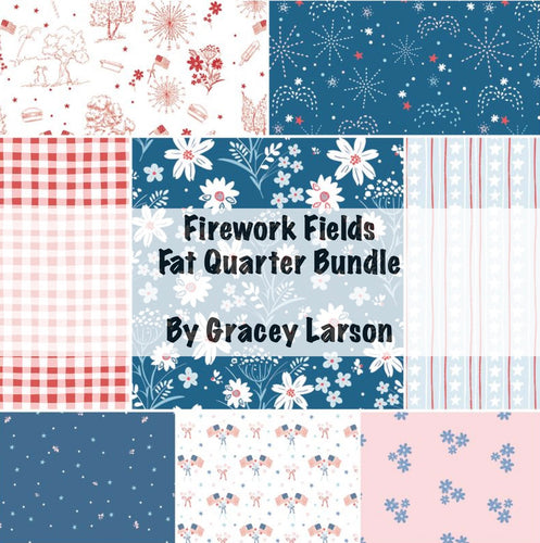 RESERVATION - Firework Fields Fat Quarter Bundle by Gracey Larson