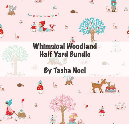 RESERVATION - Whimsical Woodland Half Yard Bundle by Tasha Noel