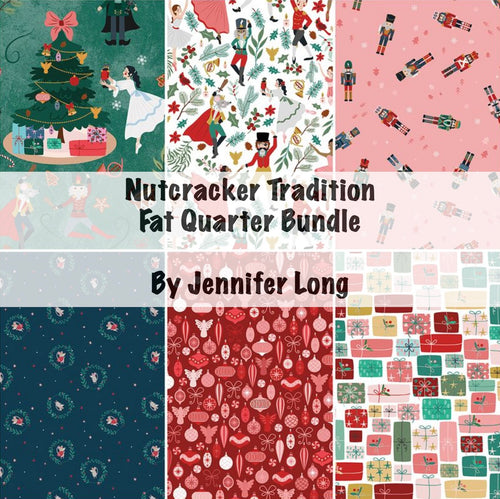 RESERVATION - Nutcracker Tradition Fat Quarter Bundle by Jennifer Long