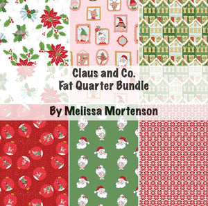 RESERVATION - Claus and Co. Fat Quarter Bundle by Melissa Mortenson