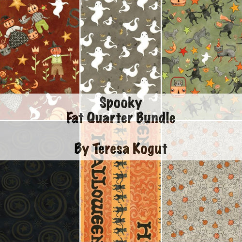RESERVATION - Spooky Fat Quarter Bundle by Teresa Kogut
