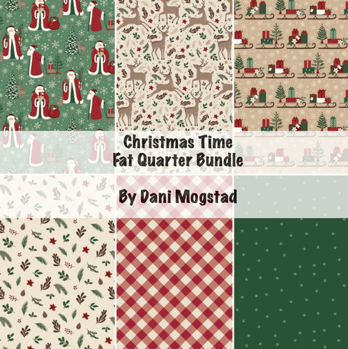 RESERVATION - Christmas Time Fat Quarter Bundle by Dani Mogstad