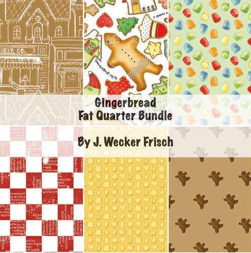 RESERVATION - Gingerbread Fat Quarter Bundle by J. Wecker Frisch