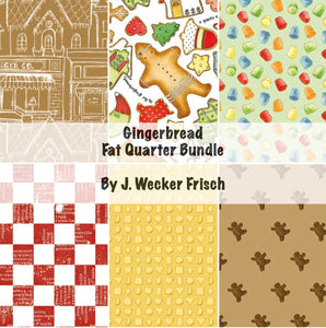RESERVATION - Gingerbread Fat Quarter Bundle by J. Wecker Frisch