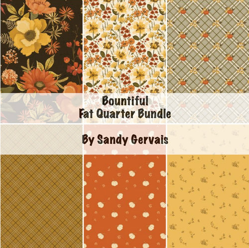 RESERVATION - Bountiful Fat Quarter Bundle by Sandy Gervais