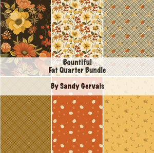 RESERVATION - Bountiful Fat Quarter Bundle by Sandy Gervais