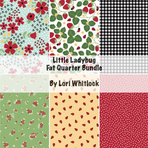 RESERVATION - Little Ladybug Fat Quarter Bundle by Lori Whitlock