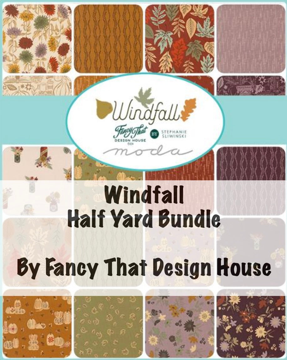 RESERVATION - Windfall Half Yard Bundle by Fancy That Design House