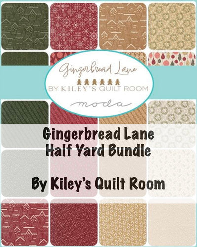 RESERVATION - Gingerbread Lane Half Yard Bundle by Kiley's Quilt Room