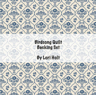RESERVATION - Denim and Daisy Birdsong Quilt Kit Backing Set by Lori Holt
