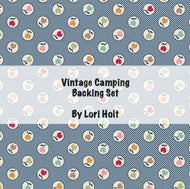 RESERVATION - Family Reunion Vintage Camping Quilt Backing Set by Lori Holt