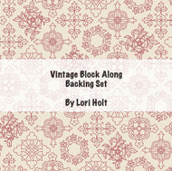 RESERVATION - Family Reunion Vintage Block Along Quilt Backing Set by Lori Holt