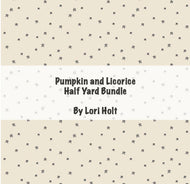 RESERVATION - Pumpkin and Licorice Half Yard Bundle by Lori Holt