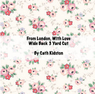 RESERVATION - From London, With Love Wide Back 3 Yard Cut (Cream Lattice Floral) by Cath Kidston