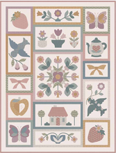 Load image into Gallery viewer, RESERVATION - Petal and Patch Sampler Quilt Kit by Kassidy Grace