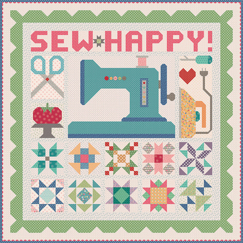 RESERVATION - Sew Happy Quilt Kit by Lori Holt
