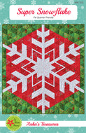Super Snowflake Quilt Pattern by Heather Peterson
