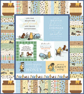 LIMITED EDITION Winnie-The-Pooh Sweet as Honey Boxed Panel Quilt Kit by The RBD Designers