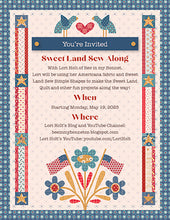 Load image into Gallery viewer, RESERVATION - Americana - Sweet Land Sew Along Quilt Kit by Lori Holt