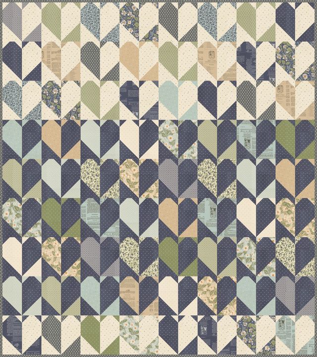 RESERVATION - True Love Achy Breaky Quilt Kit by Lella Boutique