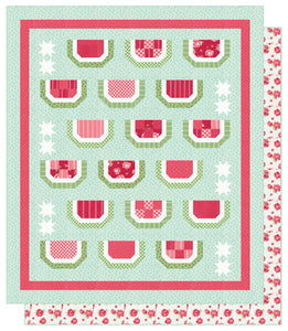 RESERVATION - Summertime Watermelon Patchwork Quilt Kit by Camille Roskelley