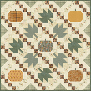 RESERVATION - Acorn Hollow Pumpkin Days Quilt Kit by BasicGrey