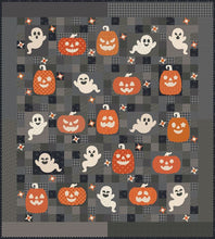 Load image into Gallery viewer, RESERVATION - Pumpkin and Licorice Midnight Boo! Sew Along Quilt Kit by Lori Holt